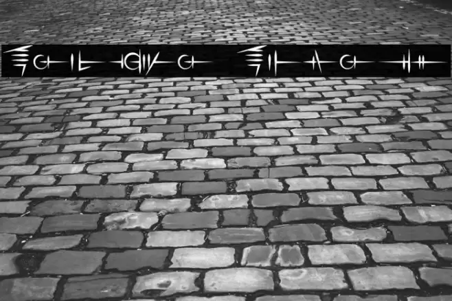 Sigali Script Font examples