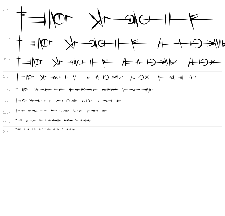 Sigali Script Waterfall