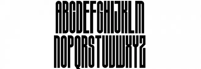 Sigana Font UPPERCASE