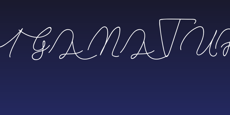 Siganature Social Header