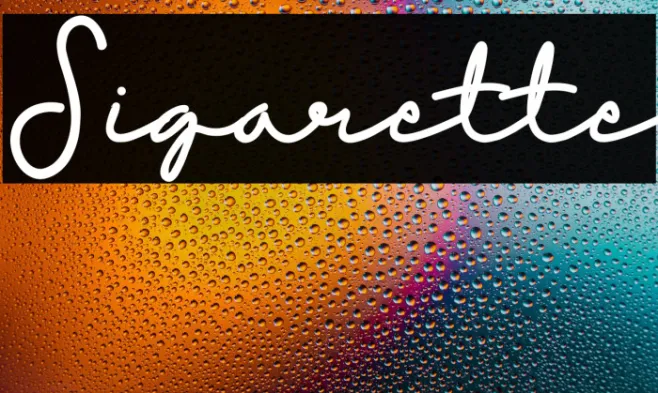 Sigarette Example 3