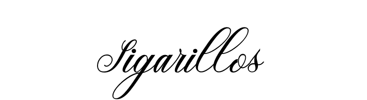 Sigarillos  Fuentes Gratis Descargar