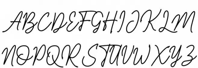 Sigduel Schriftart Groß
