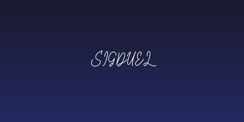 Sigduel Social Header