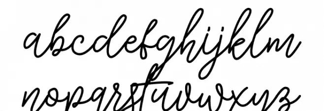 Sigduel Font LOWERCASE