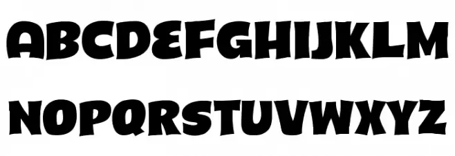 Sigenone Caratteri MAIUSCOLE