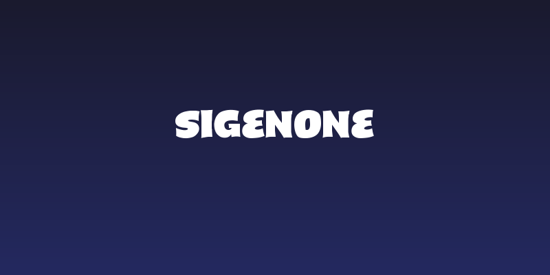 Sigenone Social Header