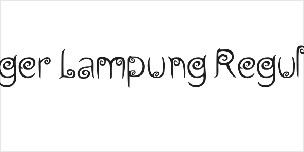 Siger Lampung Regular Logo