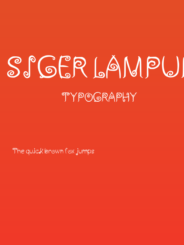 Siger Lampung Regular Poster