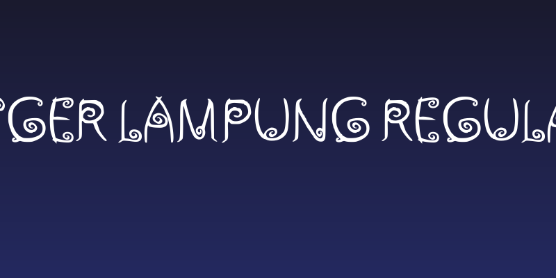 Siger Lampung Regular Social Header