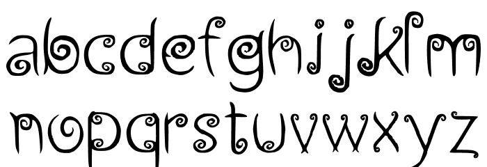 Siger Lampung Regular Font Litere mici