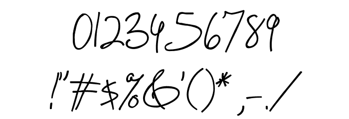 Sigg Font OTHER CHARS