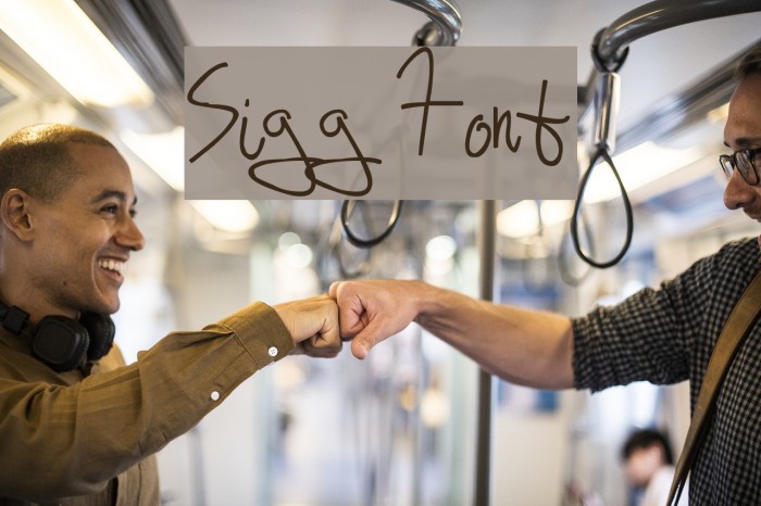 Sigg Font examples