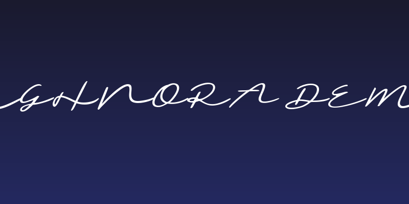 Sighnora Demo Social Header