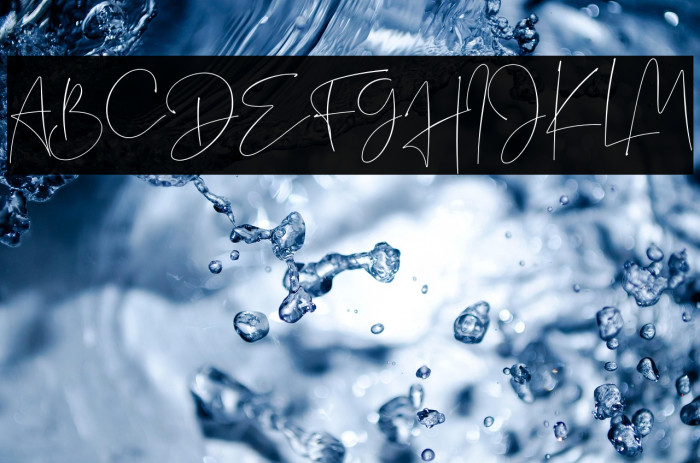 Sightwell Signature Font examples