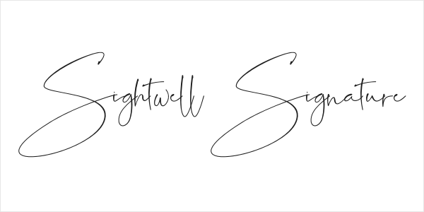 Sightwell Signature Logo