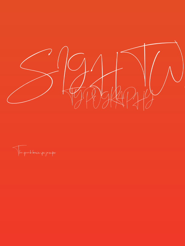 Sightwell Signature Poster