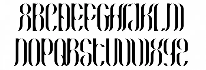 Sigilian Regular Шрифта ВЕРХНИЙ