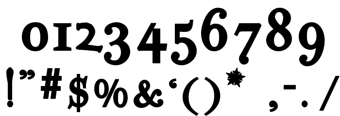 SigismundoDiFanti Font OTHER CHARS
