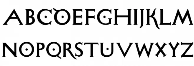 SigismundoDiFanti Шрифта ВЕРХНИЙ
