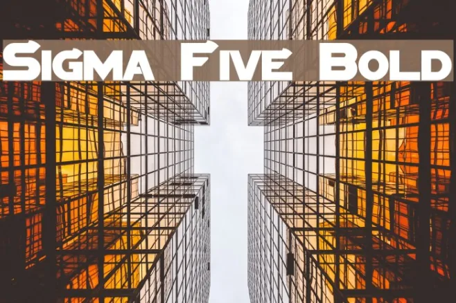 Sigma Five Bold Example 1