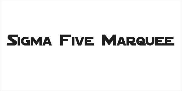 Sigma Five Marquee Logo