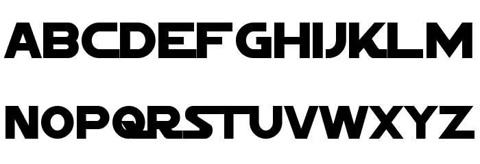 Sigma Five Marquee Font LOWERCASE