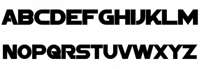 Sigma Five Sans Bold خط أحرف كبيرة