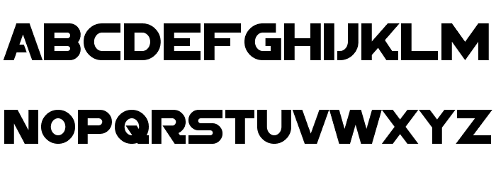 Sigma Five Sans Font LOWERCASE