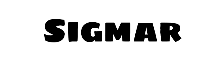 Sigmar  Descarca Fonturi Gratis
