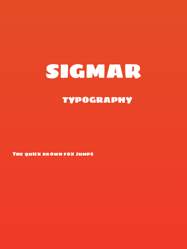 Sigmar Poster