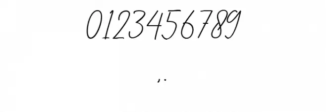 Sigmathin फ़ॉन्ट अन्य घर का काम