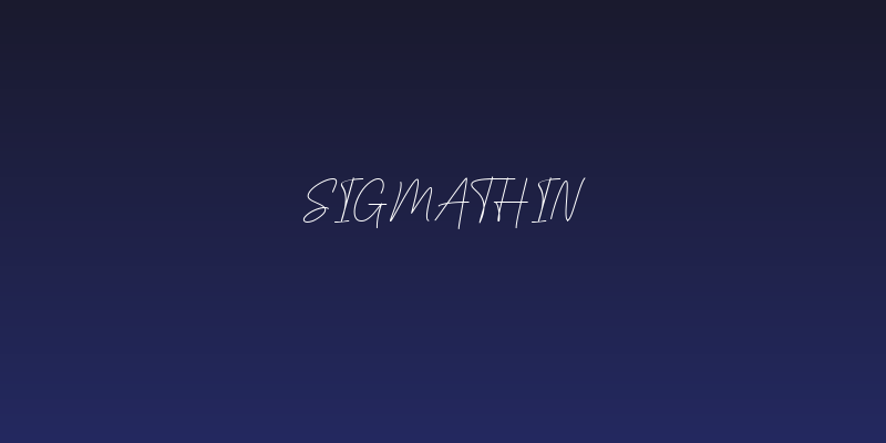 Sigmathin Social Header