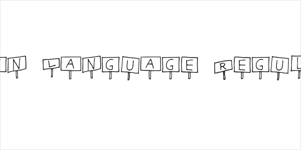 Sign Language Regular Logo