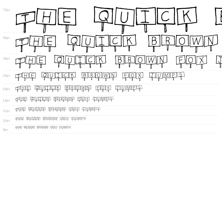 Sign Language Regular Waterfall