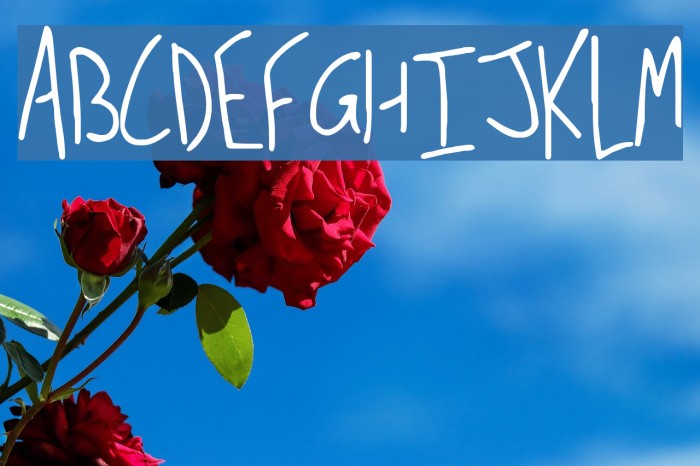 Sign Me Tarnias Font examples