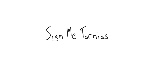 Sign Me Tarnias Logo