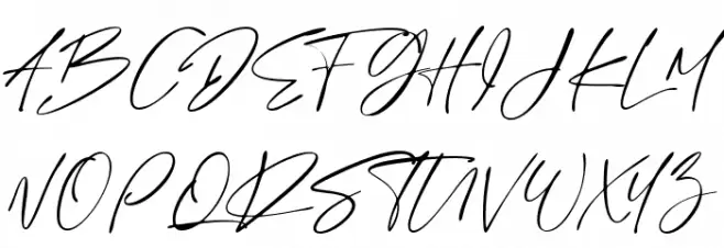 Sign Style DEMO Schriftart Groß