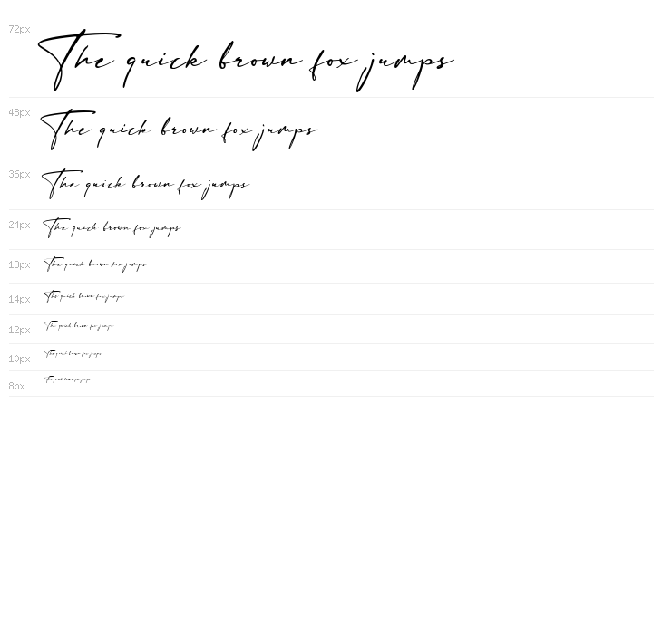 Sign Style DEMO Waterfall