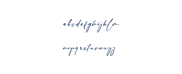 Sign Style DEMO Lowercase