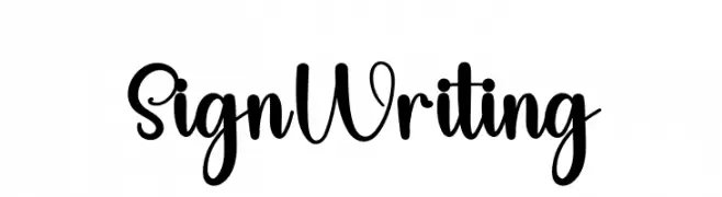 Sign Writing  Frei Schriftart Herunterladen