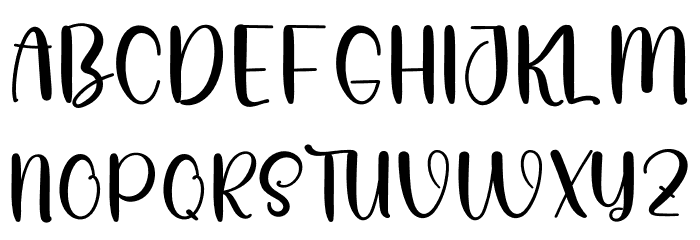 Sign Writing Font UPPERCASE