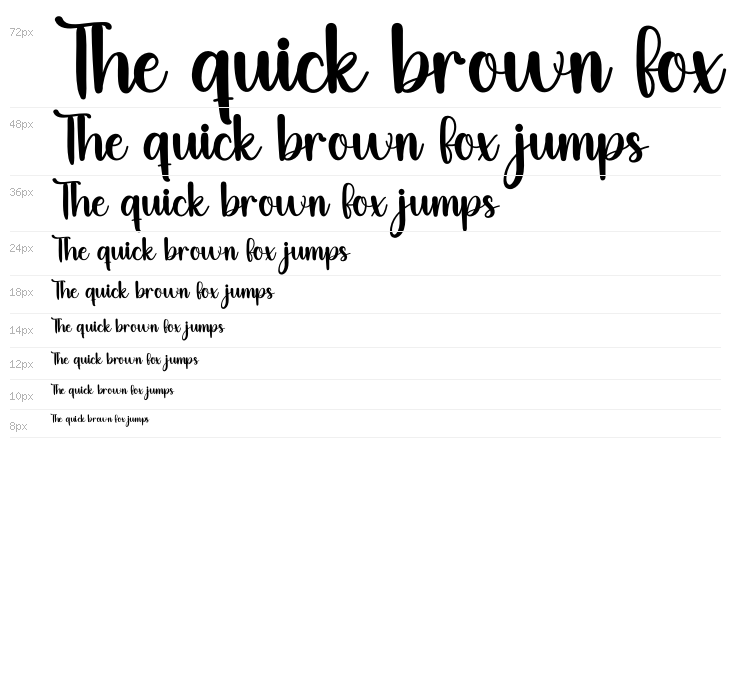 Sign Writing Waterfall