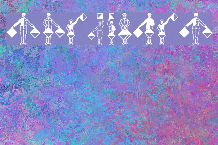 SignFlags Font examples