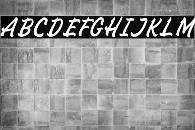 SignPaintohDemo Font examples