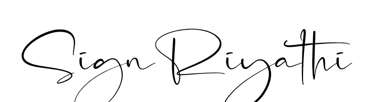 SignRiyathi  Frei Schriftart Herunterladen
