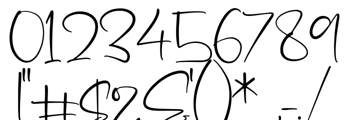 SignRiyathi Font OTHER CHARS