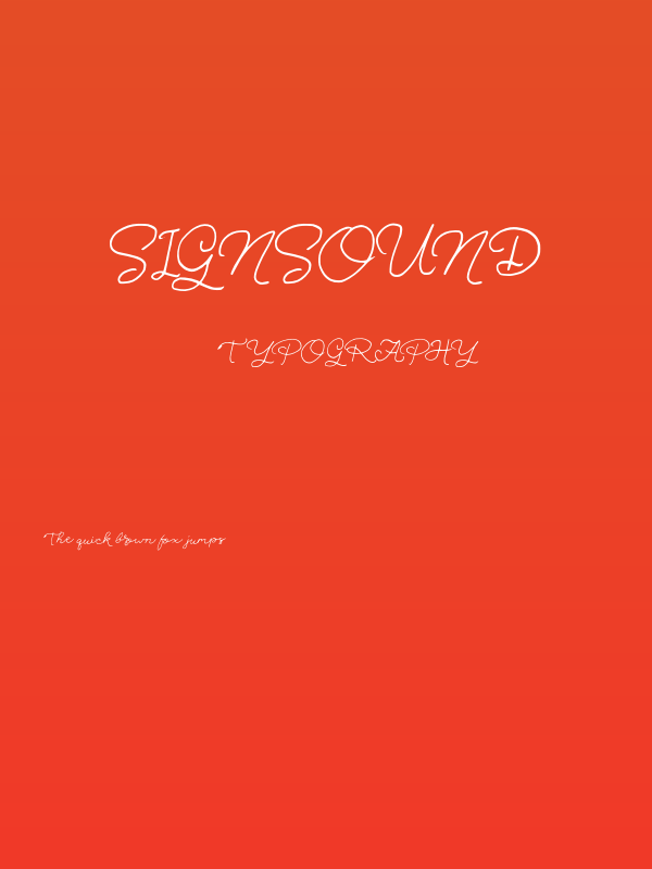 SignSound Poster