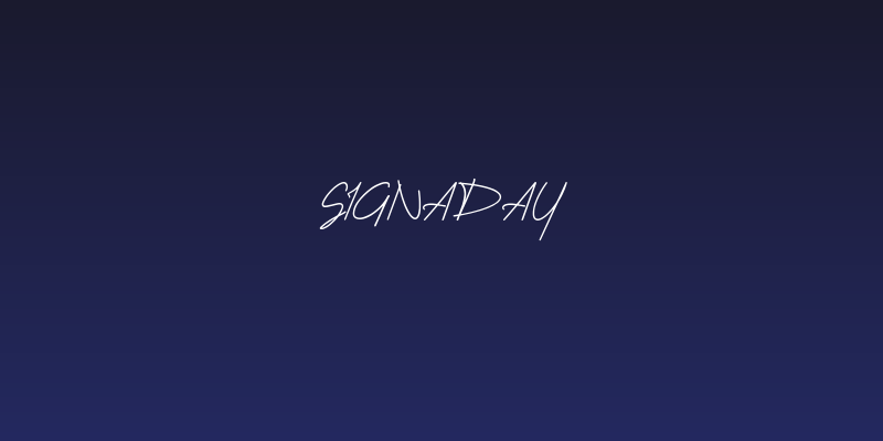 Signaday Social Header