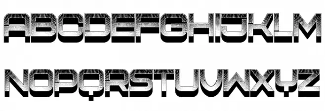 Signage Typography Regular Fuentes MAYÚSCULAS